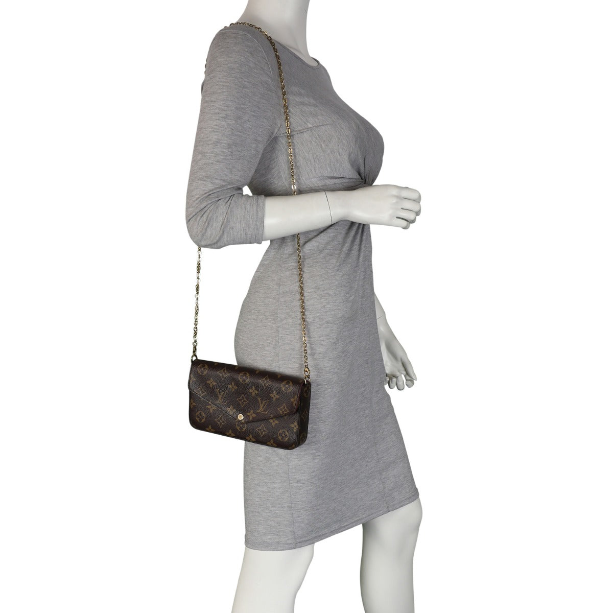 Louis Vuitton Pochette Felicie Monogram Mannequin