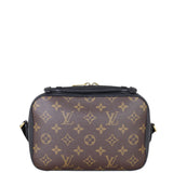 Louis Vuitton Saintonge Monogram Noir Back