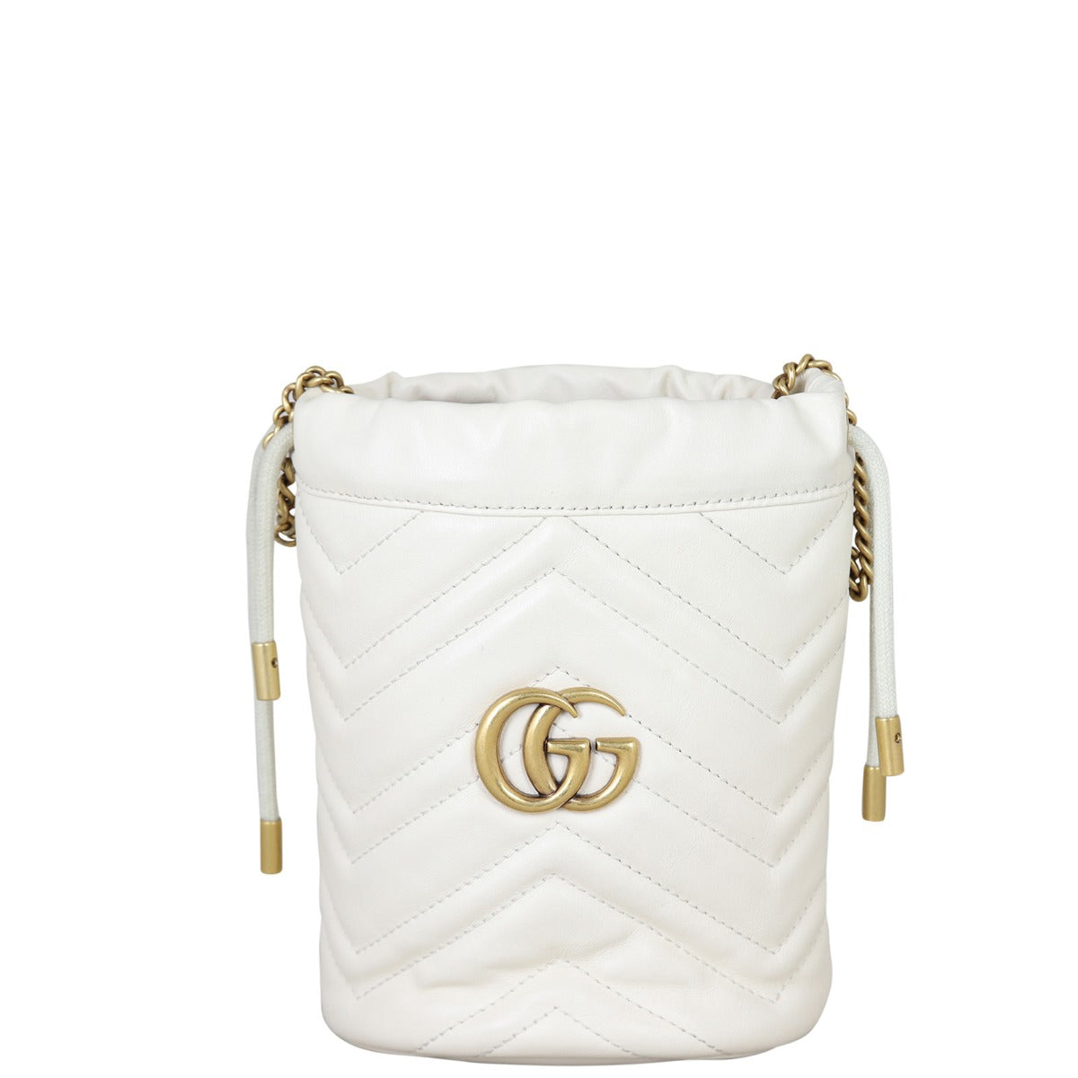Gucci GG Marmont Mini Bucket Bag Front