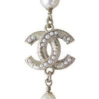 Chanel CC Pearls Long Necklace 