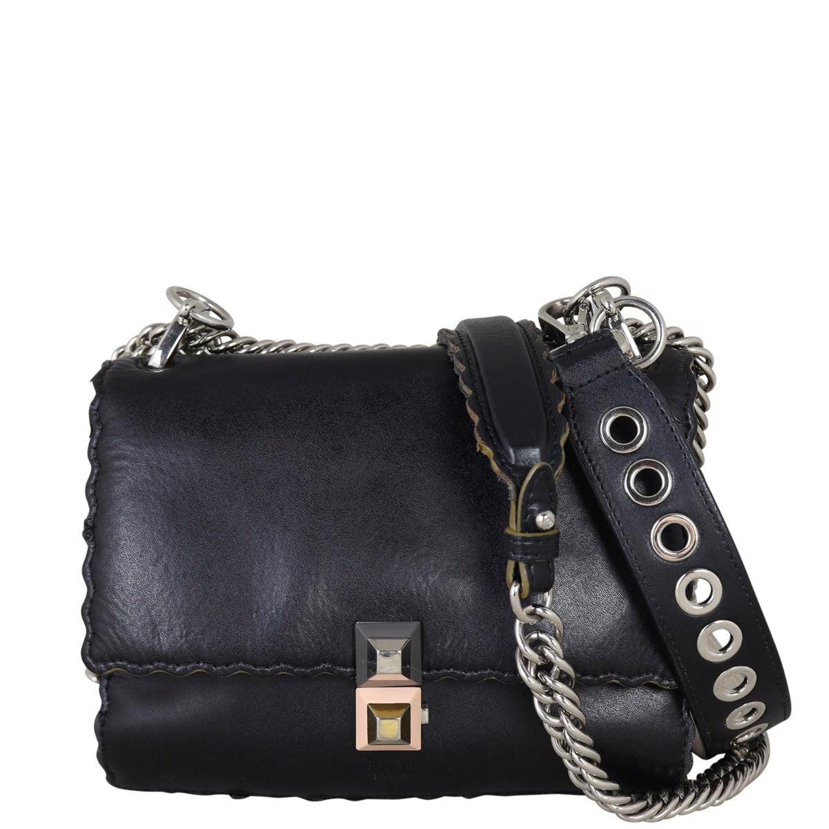 Fendi Kan I Crossbody Medium Front With Strap