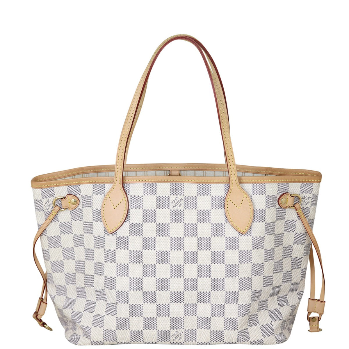 Louis Vuitton Neverfull PM Damier Azur Front