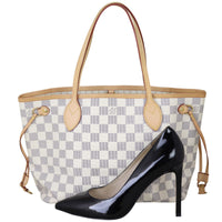 Louis Vuitton Neverfull PM Damier Azur Shoe