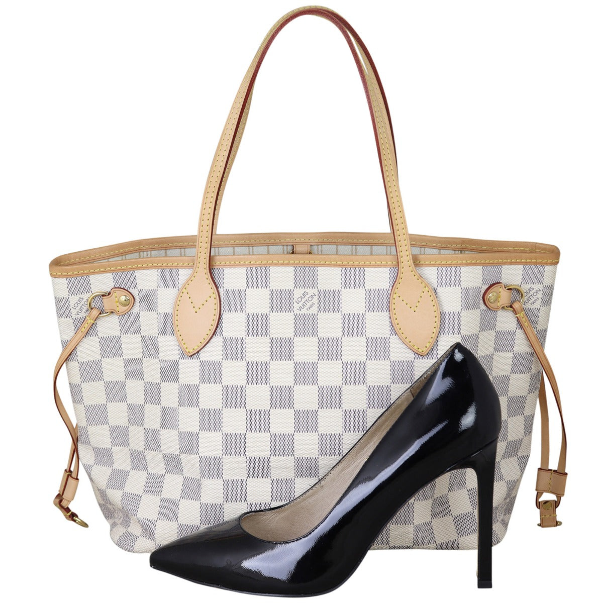 Louis Vuitton Neverfull PM Damier Azur Shoe