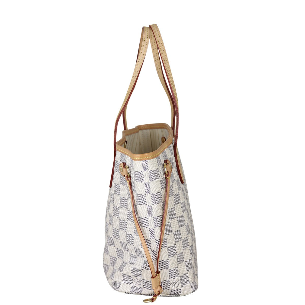 Louis Vuitton Neverfull PM Damier Azur Side