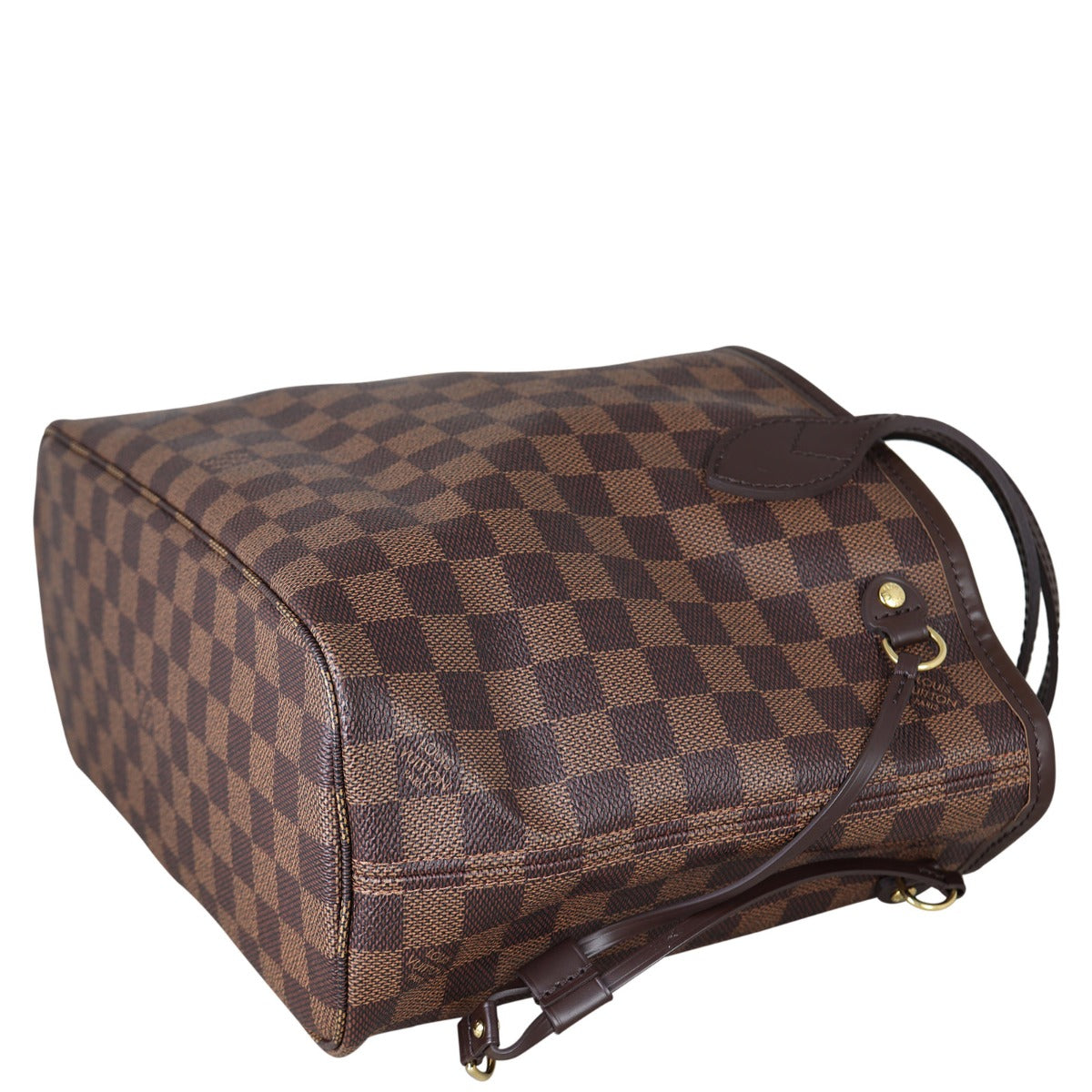 Louis Vuitton Neverfull PM Damier Ebene Corner Distance