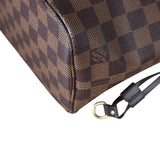 Louis Vuitton Neverfull PM Damier Ebene Corner Close Up