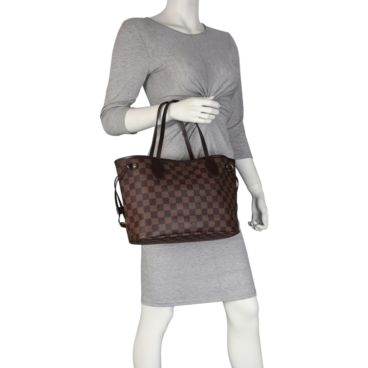 Louis Vuitton Neverfull PM Damier Ebene Mannequin