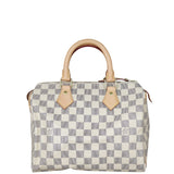 Louis Vuitton Speedy 25 Damier Azur Front
