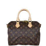 Louis Vuitton Speedy 25 Bandouliere Monogram Front