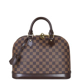 Louis Vuitton Alma PM Damier Ebene Front