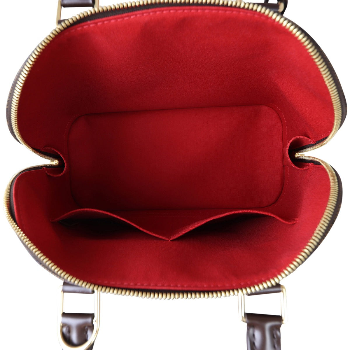 Louis Vuitton Alma PM Damier Ebene Whole Interior