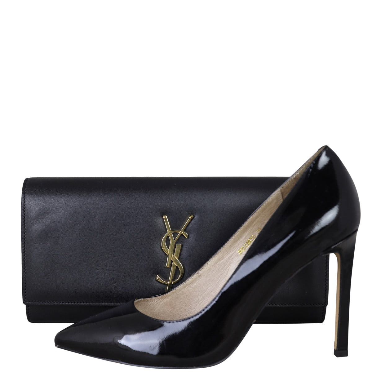 Saint Laurent Kate Monogram Clutch Shoe