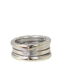 Bvlgari B.Zero1 18k White Gold Three Band Ring