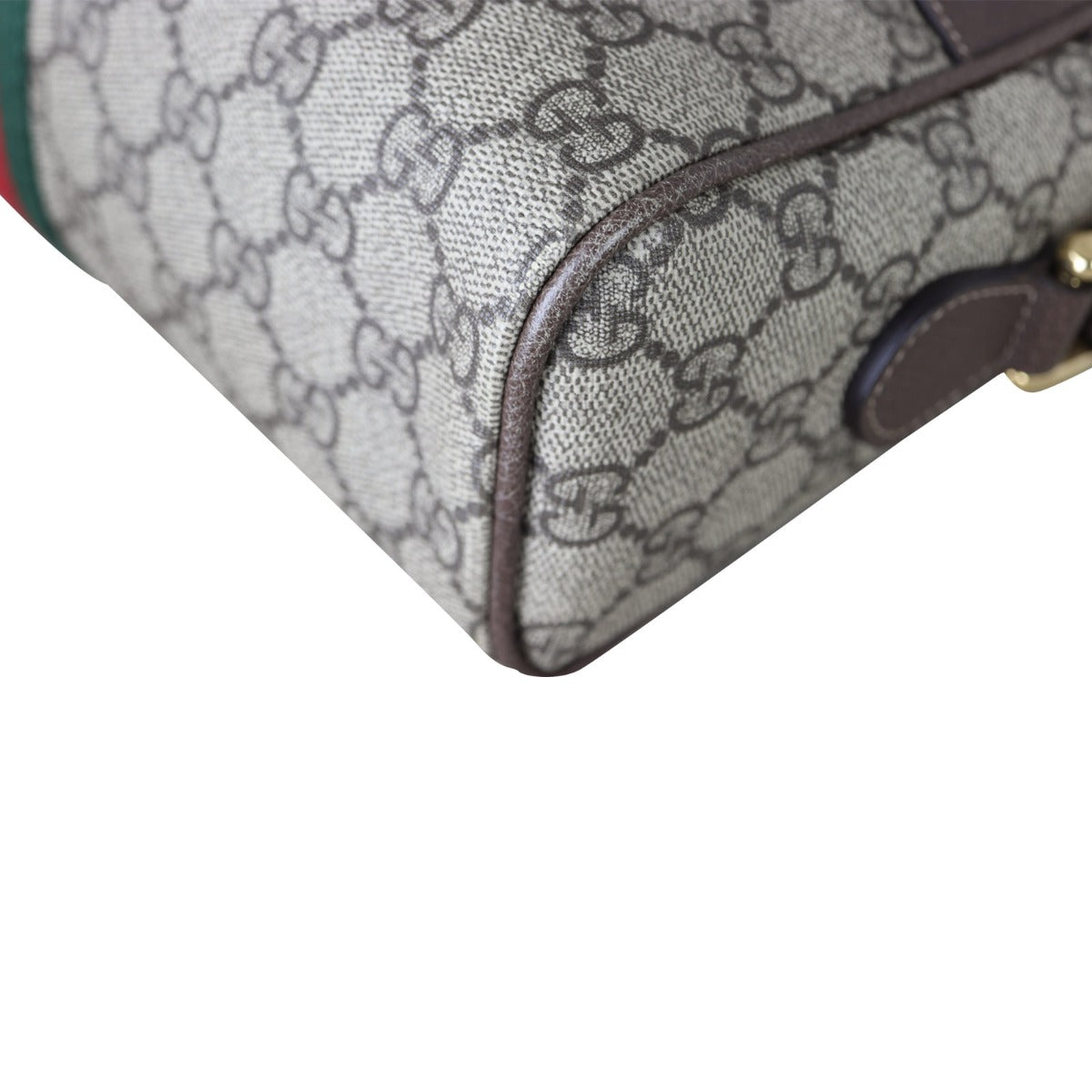 Gucci Ophidia GG Supreme Large Shoulder Bag Corner Close Up