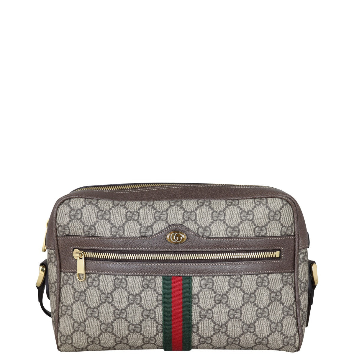 Gucci Ophidia GG Supreme Large Shoulder Bag Front