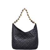 Chanel Quilted Lambskin Hobo Back
