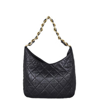 Chanel Quilted Lambskin Hobo Back