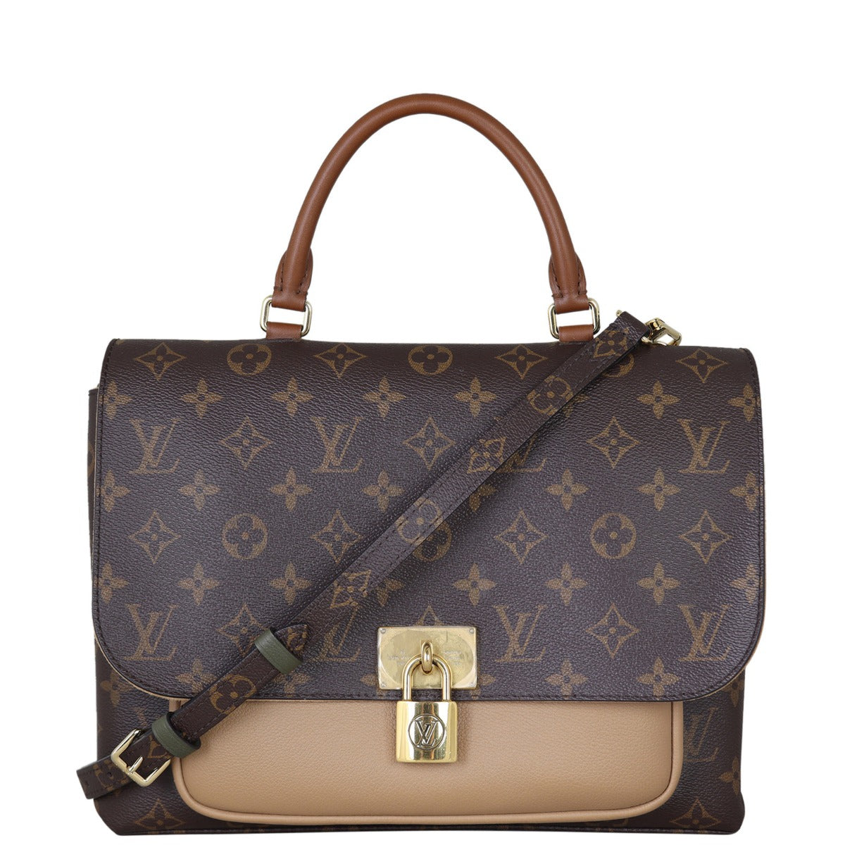 Louis Vuitton Marignan Messenger Bag Monogram Front With Strap