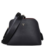 Prada Saffiano Cuir Matinee Bag Small Front With Strap