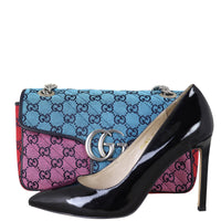 Gucci GG Marmont Matelassse Small Shoulder Bag Shoe