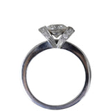 Tiffany & Co Platinum Diamond Ribbon Ring