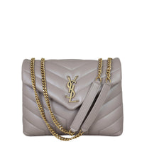 Saint Laurent Loulou Medium Front With Chain