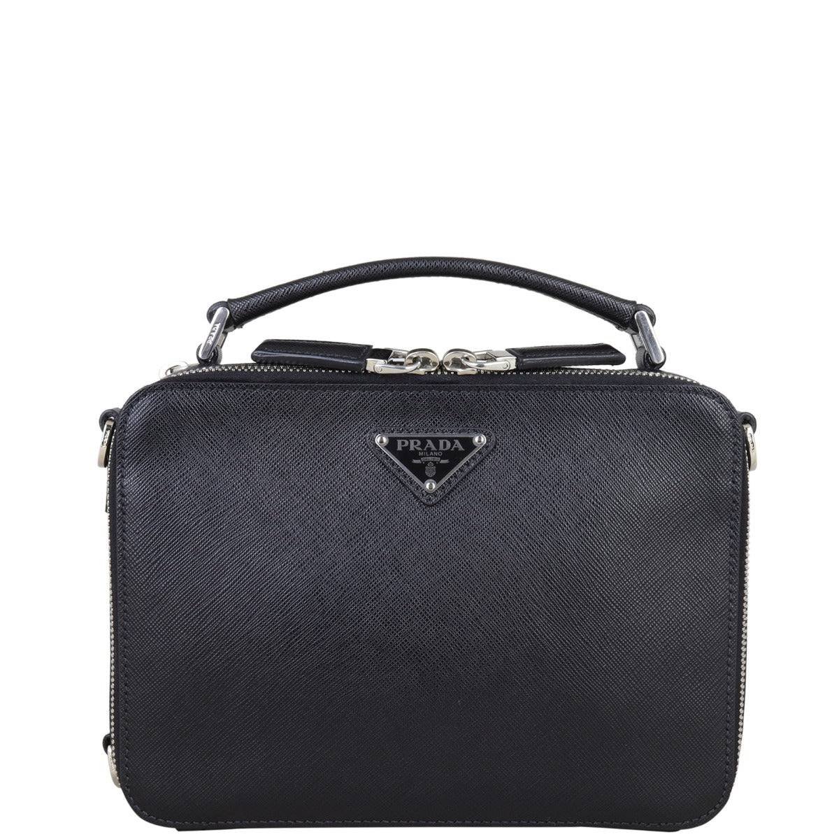 Prada Saffiano Brique Bag Front