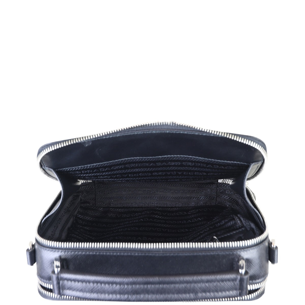 Prada Saffiano Brique Bag Interior