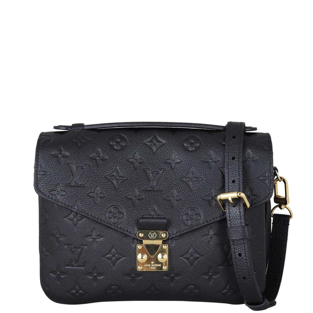 Louis Vuitton Pochette Metis Monogram Empreinte Front with Strap