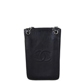 Chanel Timeless Phone Holder Crossbody Front
