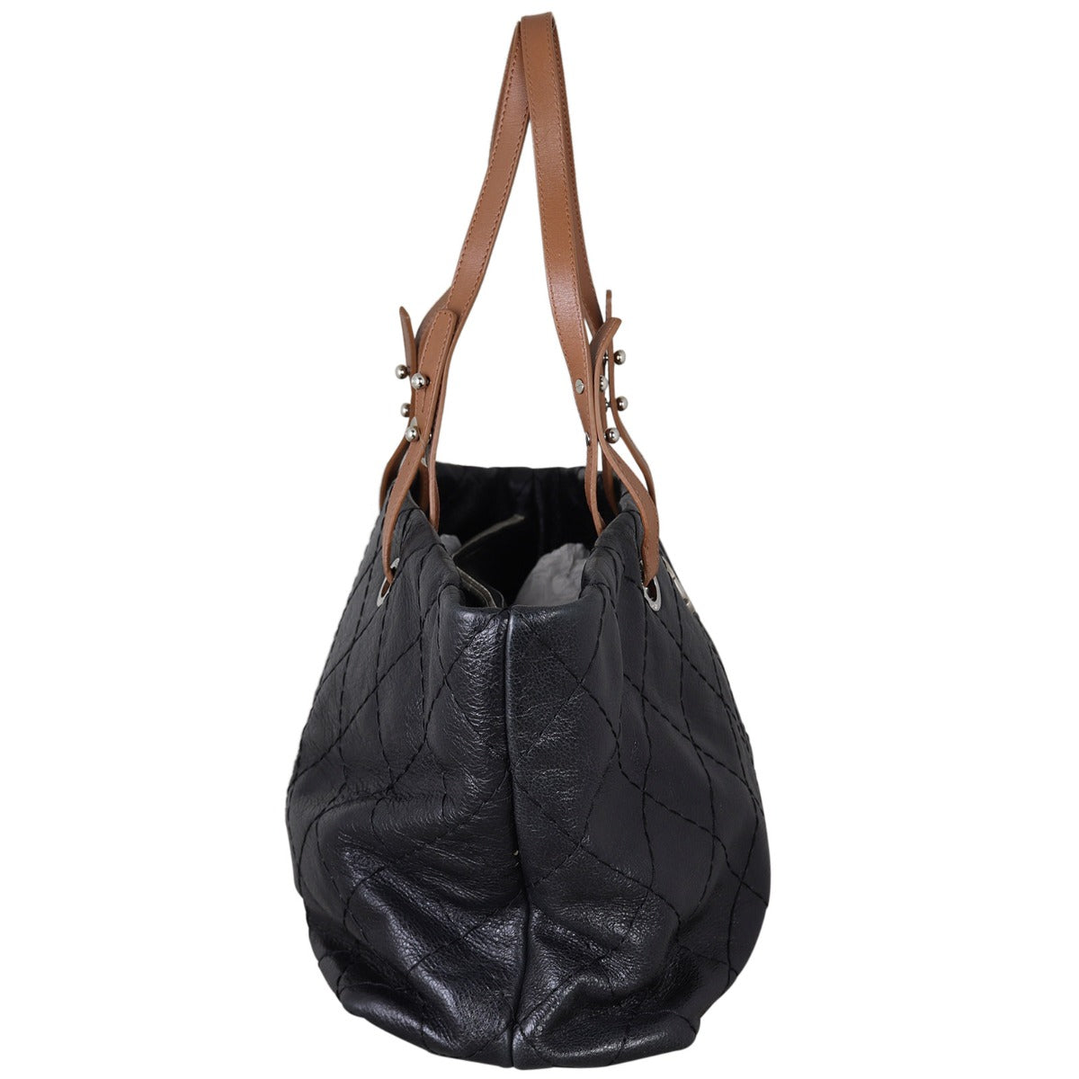 Chanel On The Road Tote Side