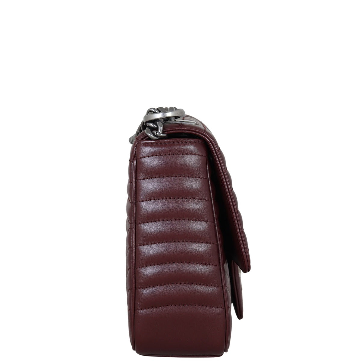 Prada Diagramme Shoulder Bag Large Side