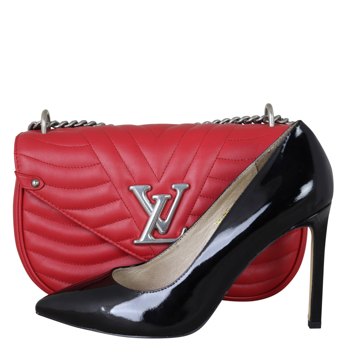 Louis Vuitton New Wave MM Chain Bag Shoe