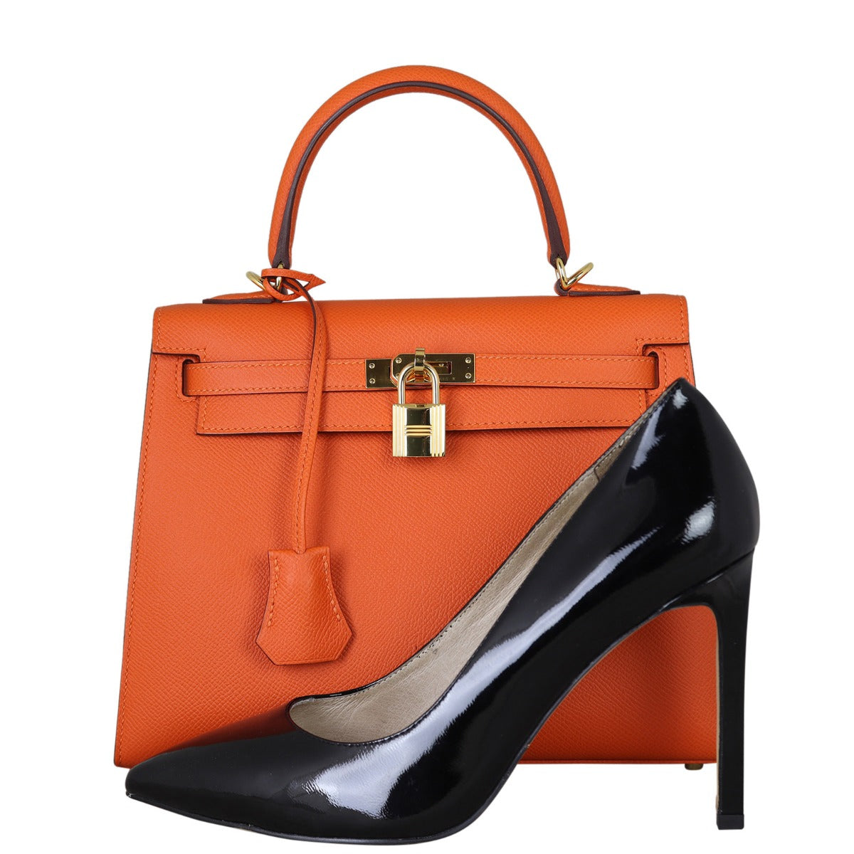 Hermes Kelly 25 Epsom Shoe