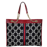 Gucci Tweed Rajah Large Tote Back