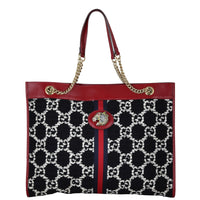 Gucci Tweed Rajah Large Tote Front