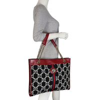 Gucci Tweed Rajah Large Tote Mannequin