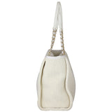 Chanel Deauville Small Tote Side