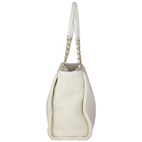 Chanel Deauville Small Tote Side