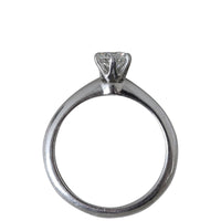 Tiffany & Co Solitaire Platinum Diamond Ring