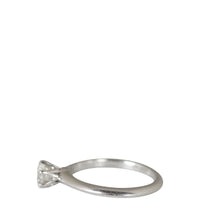 Tiffany & Co Solitaire Platinum Diamond Ring