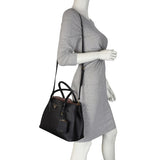 Prada Saffiano Cuir Double Bag Small Mannequin