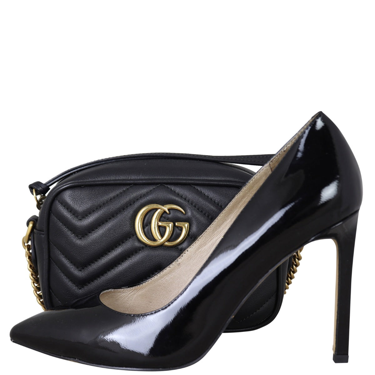 Gucci GG Marmont Mini Camera Bag Shoe