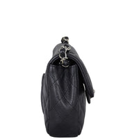 Chanel East West Flap Bag Side