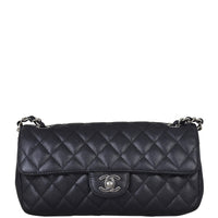 Chanel East West Flap Bag Front