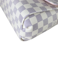 Louis Vuitton Croisette Damier Azur Corner Close Up