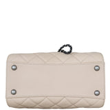 Chanel CC Quilted Bucket Bag Base