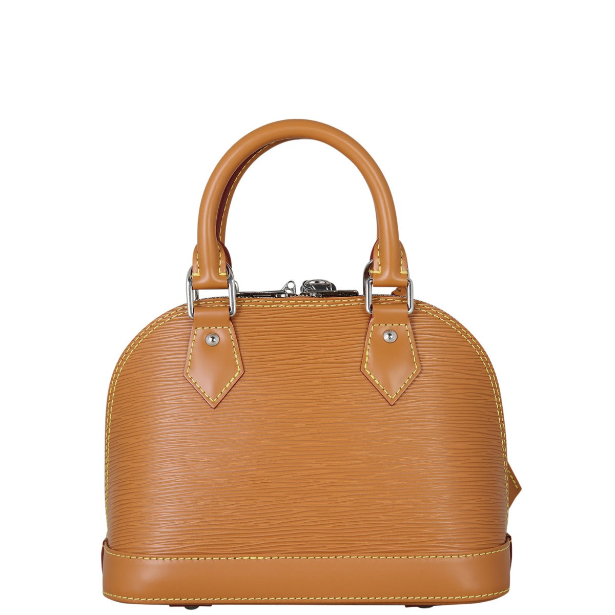 Louis Vuitton Alma BB Epi with Embroidered Strap Back