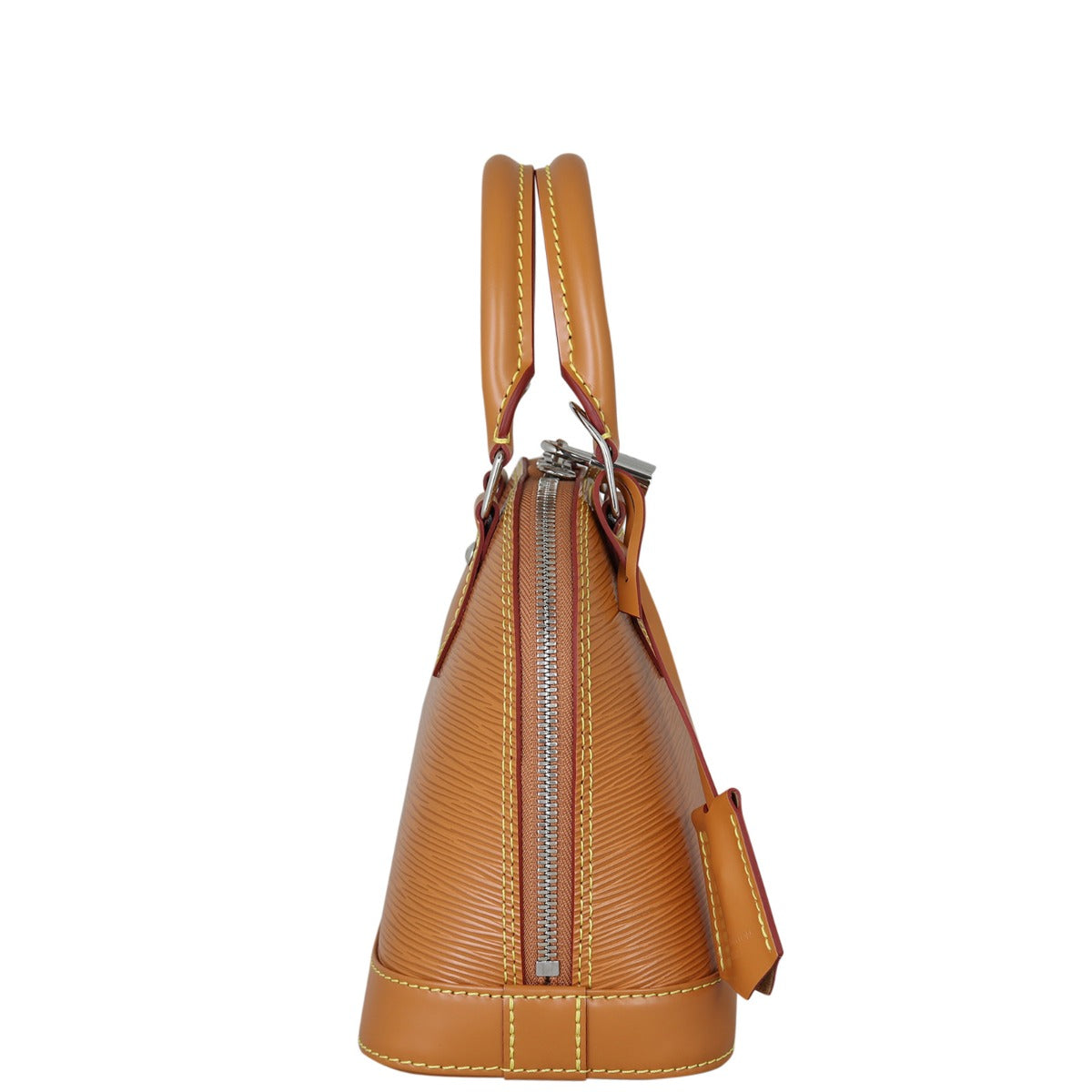 Louis Vuitton Alma BB Epi with Embroidered Strap Side